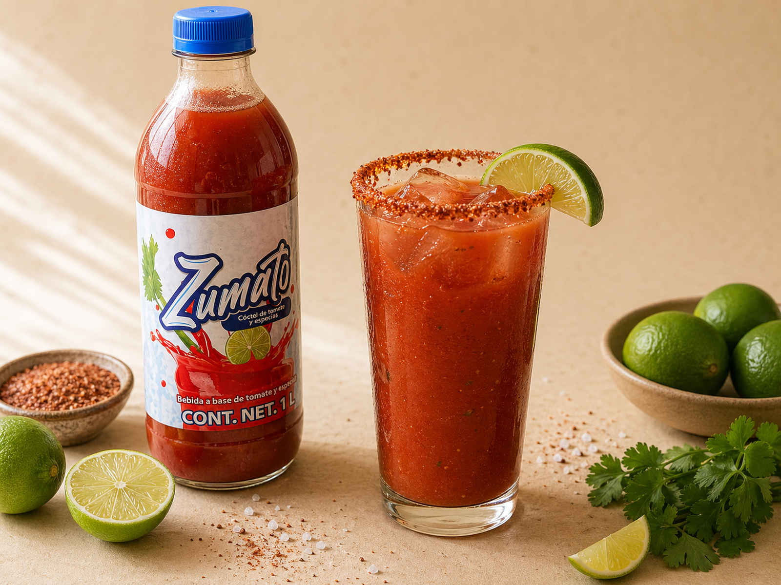 Vampiro con Zumato y tequila reposado
