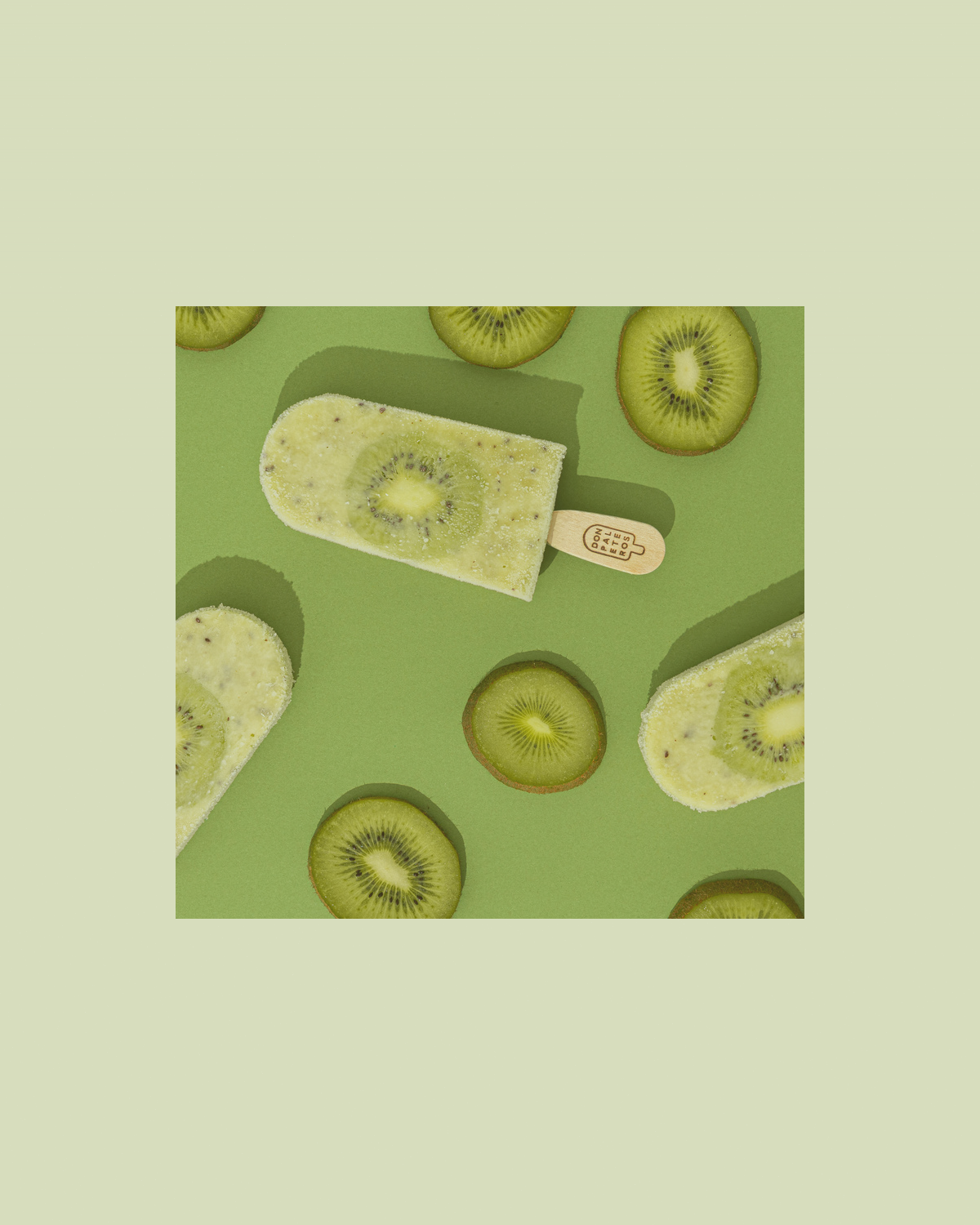 Paleta de pistacho artesanal