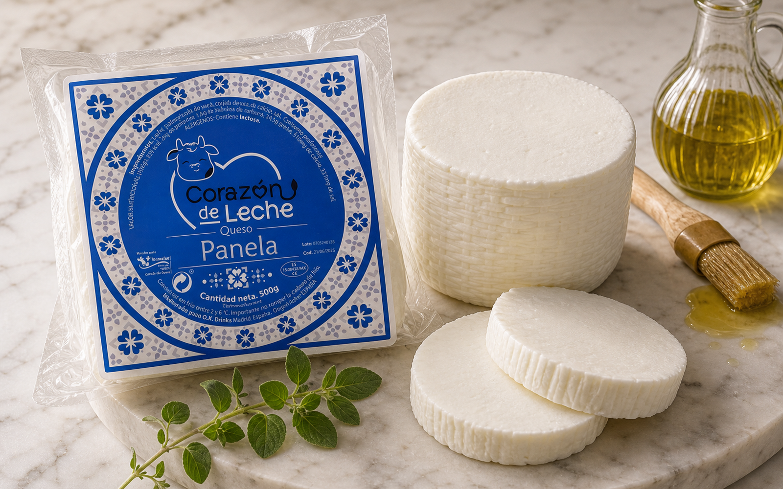 Queso Panela packshot